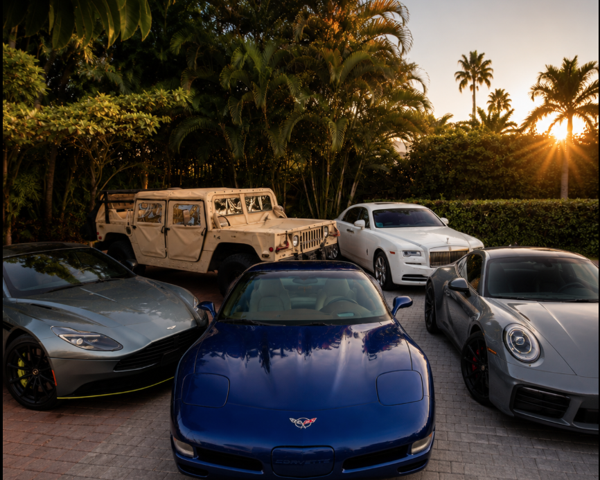 Vehicles associated with Fernando Lupica-Tondo’s client experience